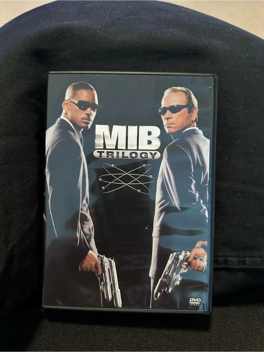 Sony Men in Black Trilogy DVD — Black and Blue Cover